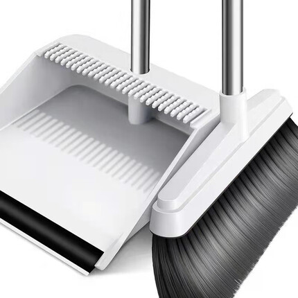 尚美德 扫把簸箕套装扫把一套扫地扫帚软毛笤帚防风梳齿型簸箕