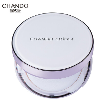 自然堂（CHANDO）雪润晶采裸透气垫霜组合装14g*2（01亮白色）（保湿遮瑕 提亮肤色）（气垫BB、底妆）