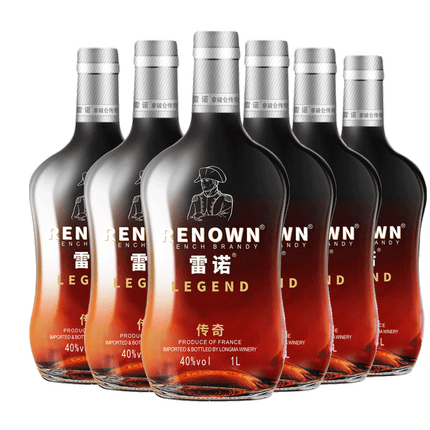 雷诺法国雷诺（RENOWN）拿破仑传奇特级白兰地 1L*6 礼盒整箱装