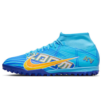 耐克NIKE足球鞋男碎钉SUPERFLY 9运动鞋DO9347-400波罗地海蓝43