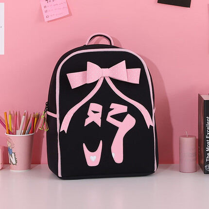 瓦拉包（dabbawalla bags）小学生书包轻便减负儿童背包大容量双肩包男女孩适用1-4-6年级 蝴蝶芭蕾