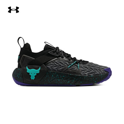 安德玛(UNDERARMOUR)秋冬Project Rock强森6女子运动训练鞋3026535 黑色001 37.5