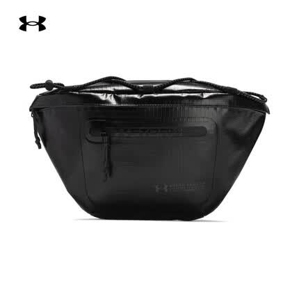 安德玛（UNDERARMOUR）Summit男女情侣户外运动腰包1376463 黑色002 均码