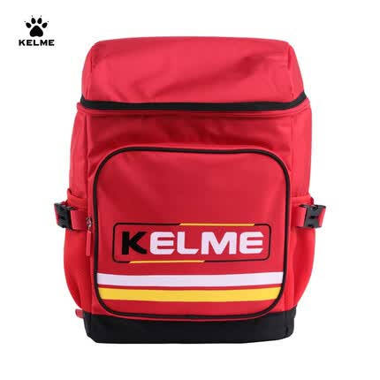 KELME/卡尔美男女童书包小学生初中生背包儿童休闲双肩包 96833003 红色（28*12*40CM） 20-35升