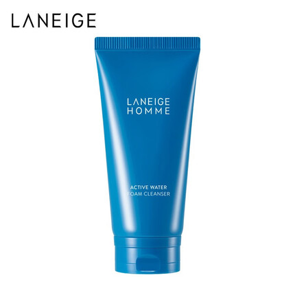 兰芝（LANEIGE） 男士舒润洁面膏150ml (洗面奶 控油保湿 深层清洁 ) 韩国进口