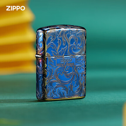 ZiPPO之宝（ZIPPO）打火机 唐草·熏金色限量款 LCS-0029 防风打火机