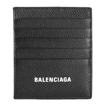 【节日礼物】BALENCIAGA 巴黎世家 男士新款卡片夹卡包 黑色6556841IZI31090