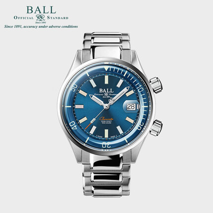 波尔工程师探海潜将系列彩虹气灯300米防水天文台认证DM2280A DM2280A-S1C-BER 蓝盘+彩虹气灯