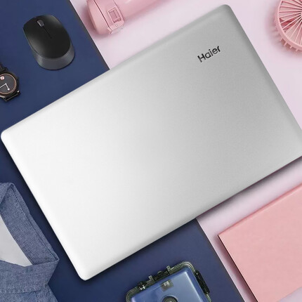海尔（haier）笔记本电脑超轻薄本便携手提电脑游戏本四核男女学生上网本窄边框商务远程办公专用超级本 【14英寸】升级英特尔四核16G内存+IPS屏 1TB固态【双频WiFi】