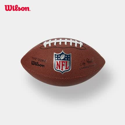 威尔胜（Wilson）威尔胜官方耐磨PU专业训练标准成人青少年橄榄球NFL LIMITED WF3002801CNMI-迷你款