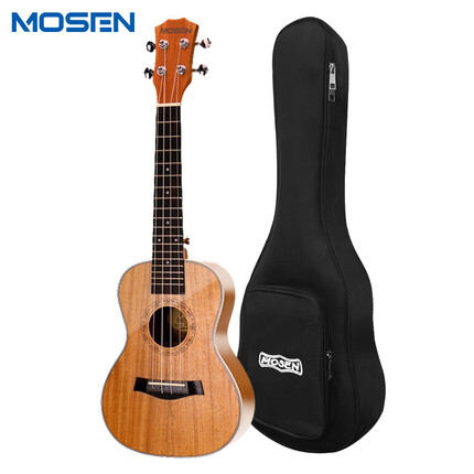 MOSEN莫森MUC800ukulele尤克里里乌克丽丽23英寸全桃花芯小吉他弹唱