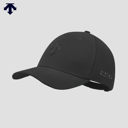 DESCENTE GOLF 迪桑特高尔夫FIELD系列 男子帽子秋季新品 BK-黑色 F