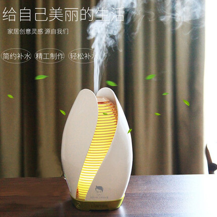 联创(Lian)香薰加湿器 空气加湿卧室宿舍静音家用迷你香薰加湿 白色