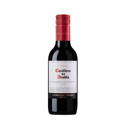 红魔鬼 干露红魔鬼红葡萄酒 赤霞珠单支装 187ml 智利原瓶进口红酒