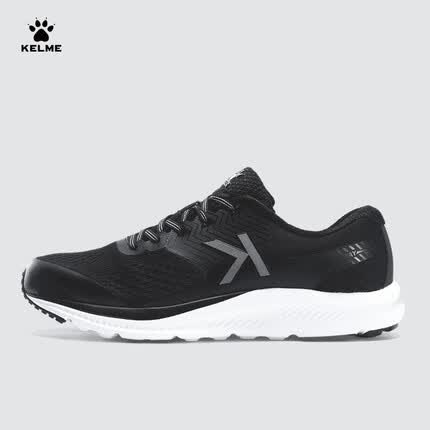 KELME/卡尔美运动跑鞋男鞋马拉松跑鞋女夏季训练缓震长跑健身情侣款YX80215072 黑色 41
