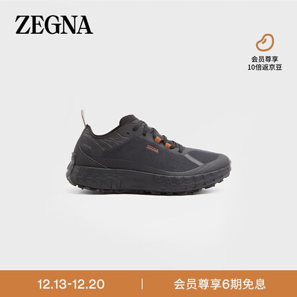 杰尼亚(Zegna)23春夏男士杰尼亚xnorda™黑色低帮跑鞋LHNRD-S5631Z-NER-7