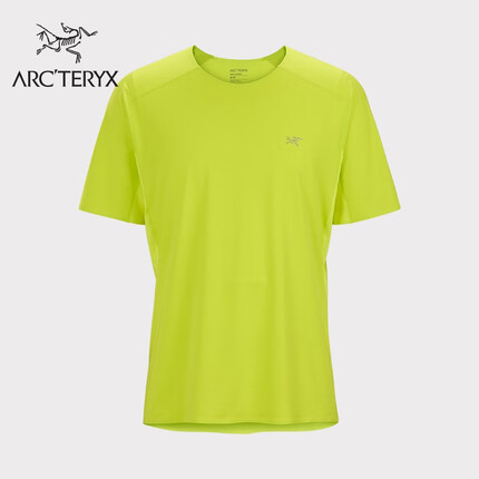 ARC’TERYX始祖鸟 NORVAN T-SHIRT 轻量透气 男子 速干短袖T恤 Sprint/竞速绿 M