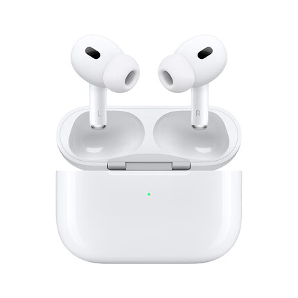 Apple AirPods Pro (第二代) 配MagSafe无线充电盒 苹果蓝牙耳机主动降噪无线蓝牙耳机H2芯片MQD83CH/A