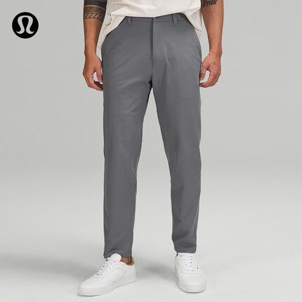 lululemon 丨Commission 男士长裤 修身款LM5651A 沥青灰 34