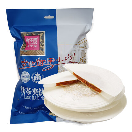 御食园御食园茯苓夹饼组合装480g 老北京特产休闲零食 