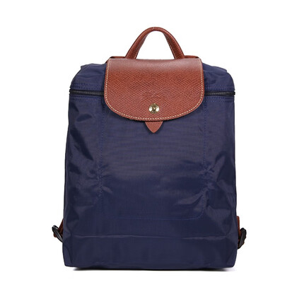 Longchamp（珑骧） 新款女双肩包尼龙小号休闲旅行背包L1699089 蓝色