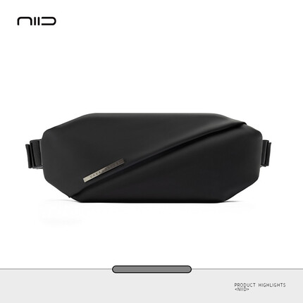 NIID单肩包男包斜挎包潮牌运动休闲多功能胸包时尚腰包旅行小背包R0
