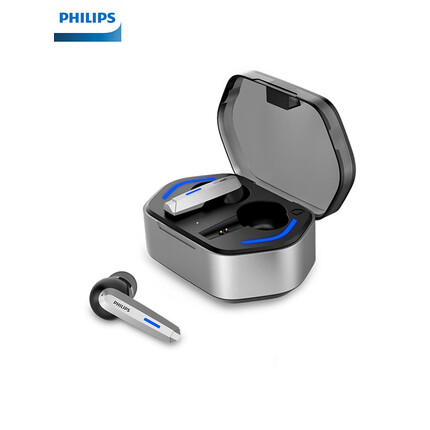 飞利浦（philips）真无线蓝牙耳机 入耳式音乐运动跑步耳机 低延迟游戏耳机 苹果华为通用耳麦TAG3207银色