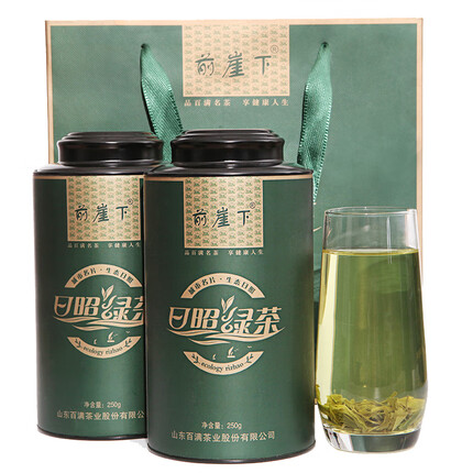 日照绿茶茶叶2023年新茶有机绿茶二级圆桶简装500g浓香型栗香味山东特产