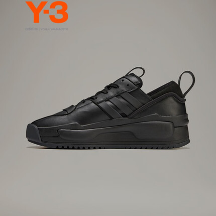 Y-3【商场同款】RIVALRY春新款老爹鞋男女同款情侣休闲鞋38FZ6397 黑色 5 38