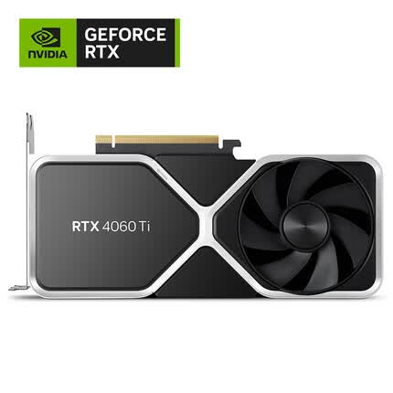 英伟达GeForce RTX-4060Ti Founder Edition公版显卡 全新架构 DLSS 3技术 NVIDIA