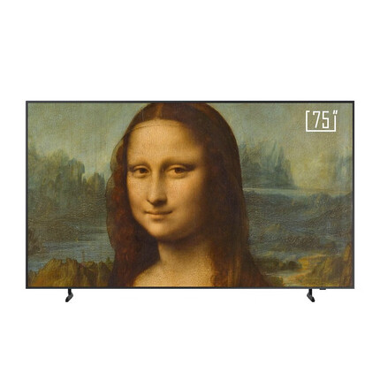 三星（SAMSUNG）75英寸 Frame画壁系列 超薄 QLED量子点 4K超高清 AI语音 蓝光护眼 艺术电视QA75LS03BAJXXZ