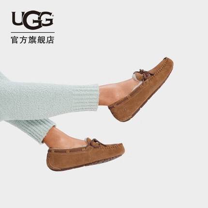 ugg豆豆鞋鞋码偏大还是偏小？ugg豆豆鞋是什么皮？