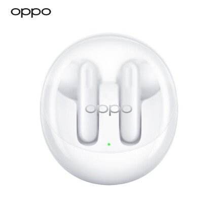 OPPO Enco Air3 真无线蓝牙耳机 半入耳式通话降噪音乐运动耳机 蓝牙5.3 通用苹果华为小米手机 冰釉白