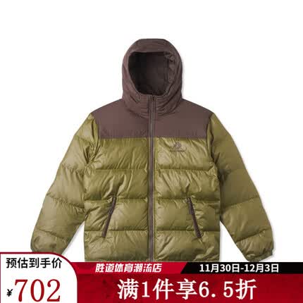 匡威（Converse）胜道潮流 男款休闲纯色运动外套连帽羽绒服 10025252-A03 M