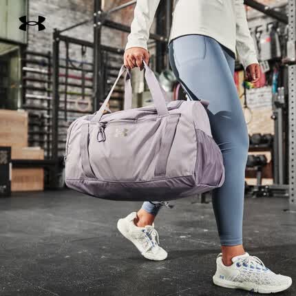 安德玛（UNDERARMOUR）Undeniable女子训练运动旅行包1376453 紫色550 均码
