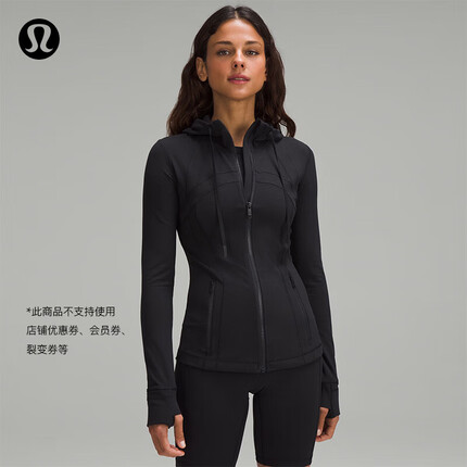 lululemon丨Define 女士运动连帽夹克 *Nulu™ LW3HAWS 外套 黑色 6