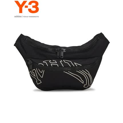 Y-3【商场同款】y3MRPHD XBOD新款腰包男女同款斜挎包50IN2395 黑色 NS