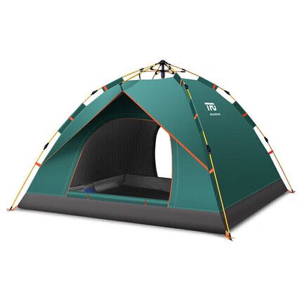 TFO 帐篷 户外液压全自动速开帐篷3-4人野营帐篷G2512103 墨绿色