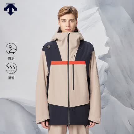 DESCENTE迪桑特SNOWBOARD系列男女同款滑雪服冬季新品 BE-BEIGE 2XL(185/104A)
