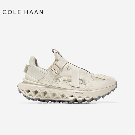 colehaan/歌涵 女鞋休闲鞋 23年春季新款轻盈透气增高运动鞋女W26790 浅灰色-W26790 37