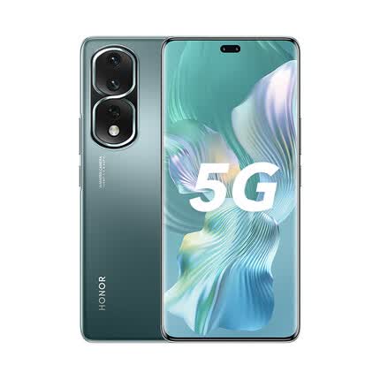 荣耀80 Pro 1.6亿像素 主摄 骁龙8+旗舰芯片 AI Vlog视频大师 5G手机 8GB+256GB 墨玉青