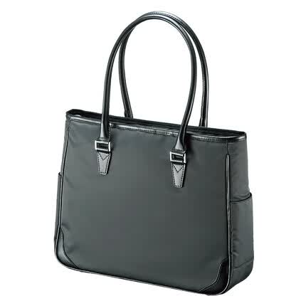 SANWA SUPPLY 笔记本电脑包 女士手提包 休闲商务公文包 挎包 日常通勤BAG-SF1 灰色 13.3英寸