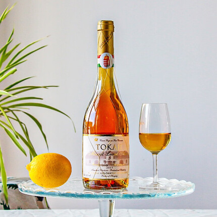 托卡伊Tokaji 匈牙利进口 保罗酒庄金线瓶5篓 Aszu阿苏 贵腐酒甜白葡萄酒 500ml