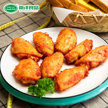 同德义利 白羽鸡奥尔良鸡翅中1kg/袋圈养鸡翅膀烤鸡翅炸鸡翅 空气炸锅食材