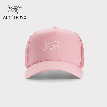 ARC’TERYX始祖鸟 BIRD TRUCKER 休闲 男女同款 弯檐帽 Bliss/贝栗粉