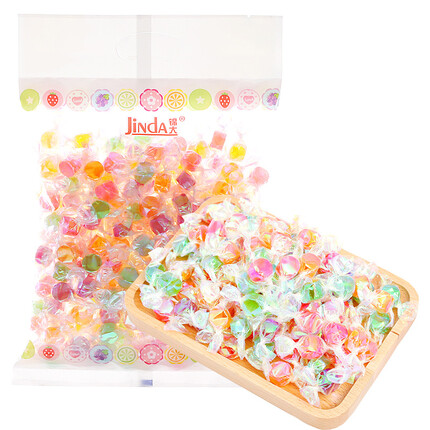 锦大 小酸酸水果味硬糖 糖果 喜糖 水果糖 婚庆招待 礼物 500g