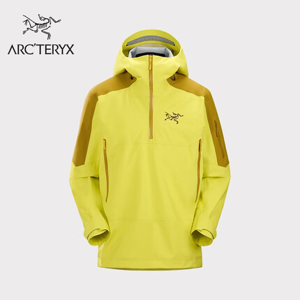 始祖鸟（ARC’TERYX） ANORAK GORE-TEX 防水 男子 滑雪夹克 Oracle/Daze/铜砂黄/迷惑黄 M