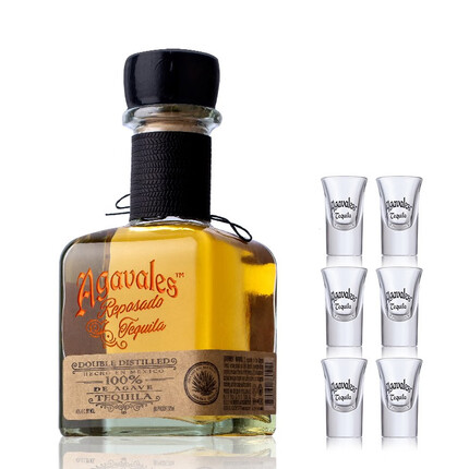 阿卡维拉斯行货阿卡维拉斯agavales龙舌兰酒墨西哥进口洋酒tequila特基拉 金标 375ml