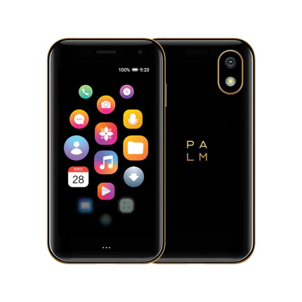 Palm智能小手机 62克3.3英寸 IP68防水 移动联通电信 4G备用机 超薄迷你 典雅金