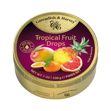 德国进口 嘉云糖热带杂果味经典硬糖婚庆喜糖伴手礼送女友礼物网抑云水果糖200g